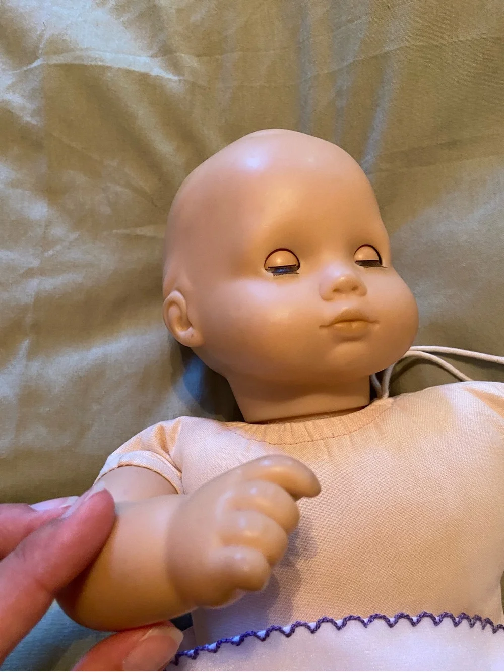 Blonde American Girl Doll Bitty Baby
